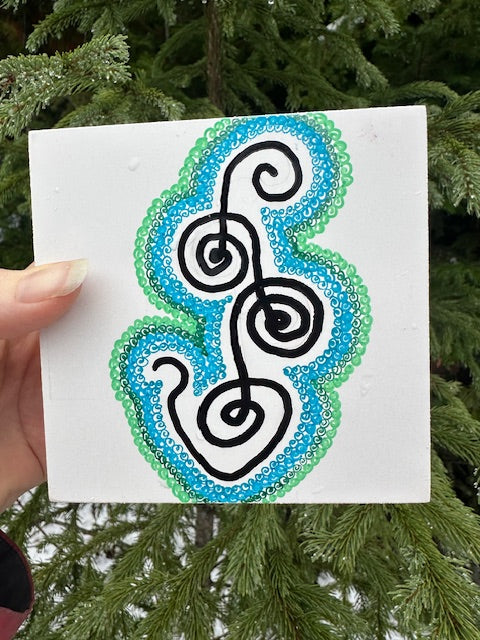 BioGeometry Drawing: Heart 9