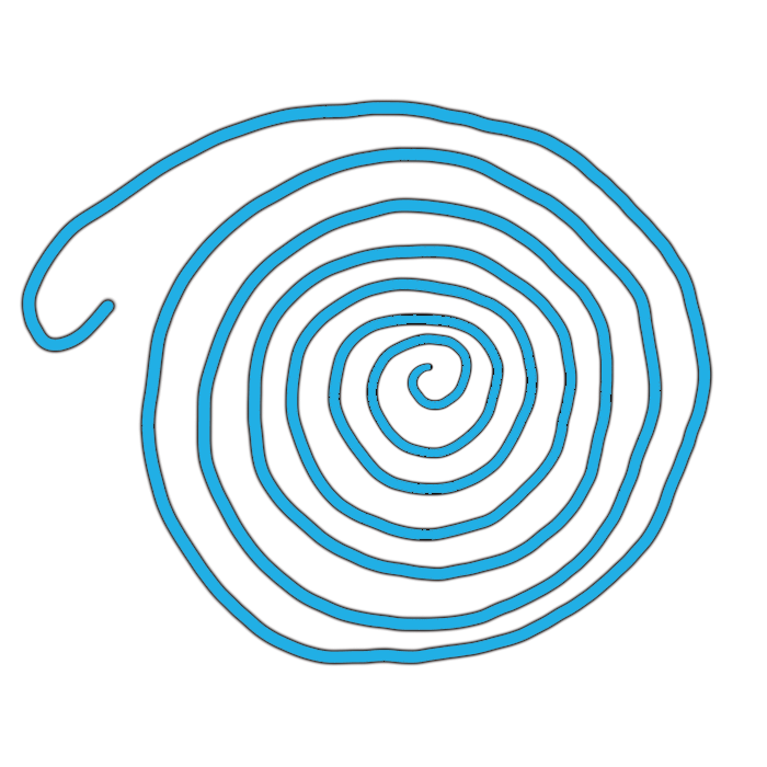 BioGeometry Die-Cut Sticker: Blood Vessels - Vasoconstrictor