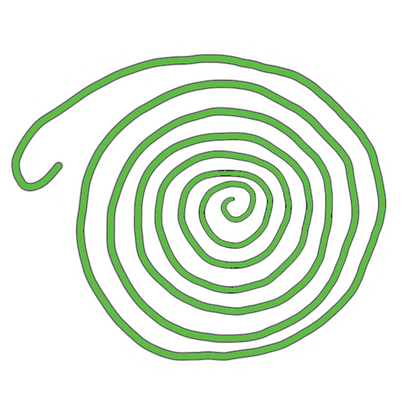 BioGeometry Die-Cut Sticker: Blood Vessels - Vasoconstrictor