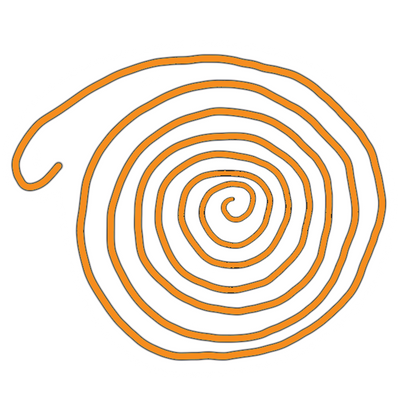 BioGeometry Die-Cut Sticker: Blood Vessels - Vasoconstrictor