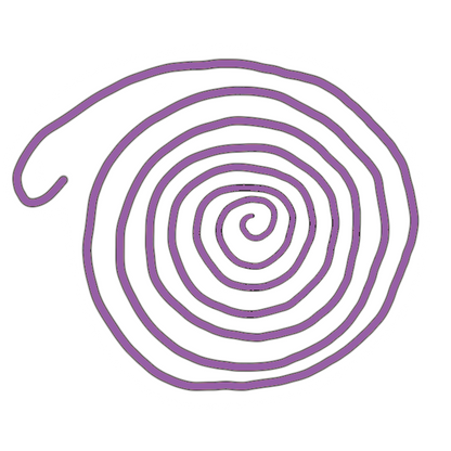 BioGeometry Die-Cut Sticker: Blood Vessels - Vasoconstrictor