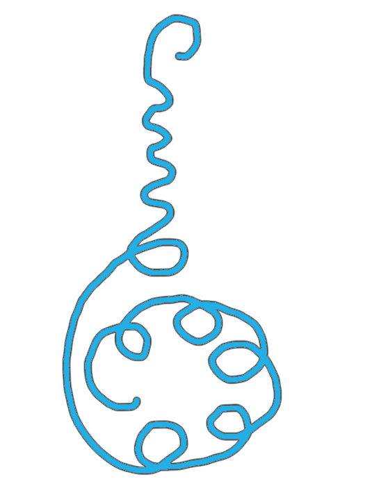 BioGeometry Die-Cut Sticker: Cancer Support 1