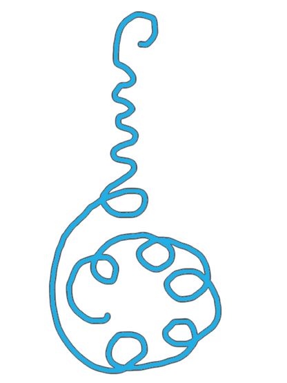 BioGeometry Die-Cut Sticker: Cancer Support 1