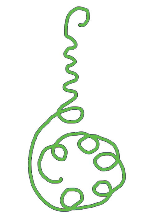 BioGeometry Die-Cut Sticker: Cancer Support 1