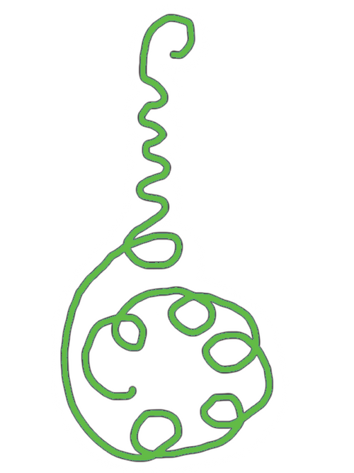 BioGeometry Die-Cut Sticker: Cancer Support 1