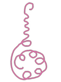 BioGeometry Die-Cut Sticker: Cancer Support 1