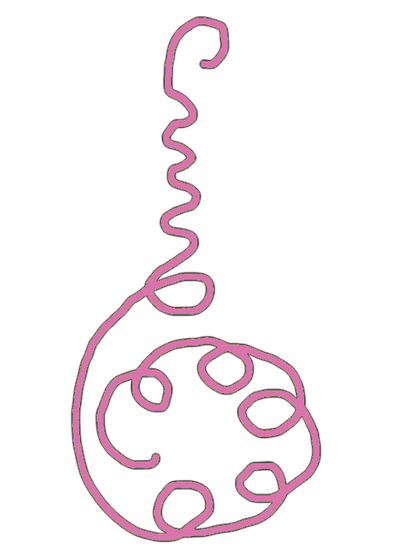 BioGeometry Die-Cut Sticker: Cancer Support 1