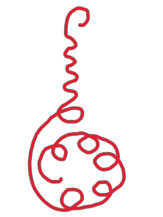 BioGeometry Die-Cut Sticker: Cancer Support 1