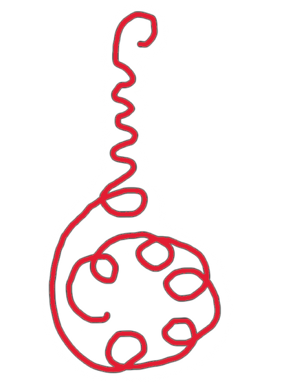 BioGeometry Die-Cut Sticker: Cancer Support 1