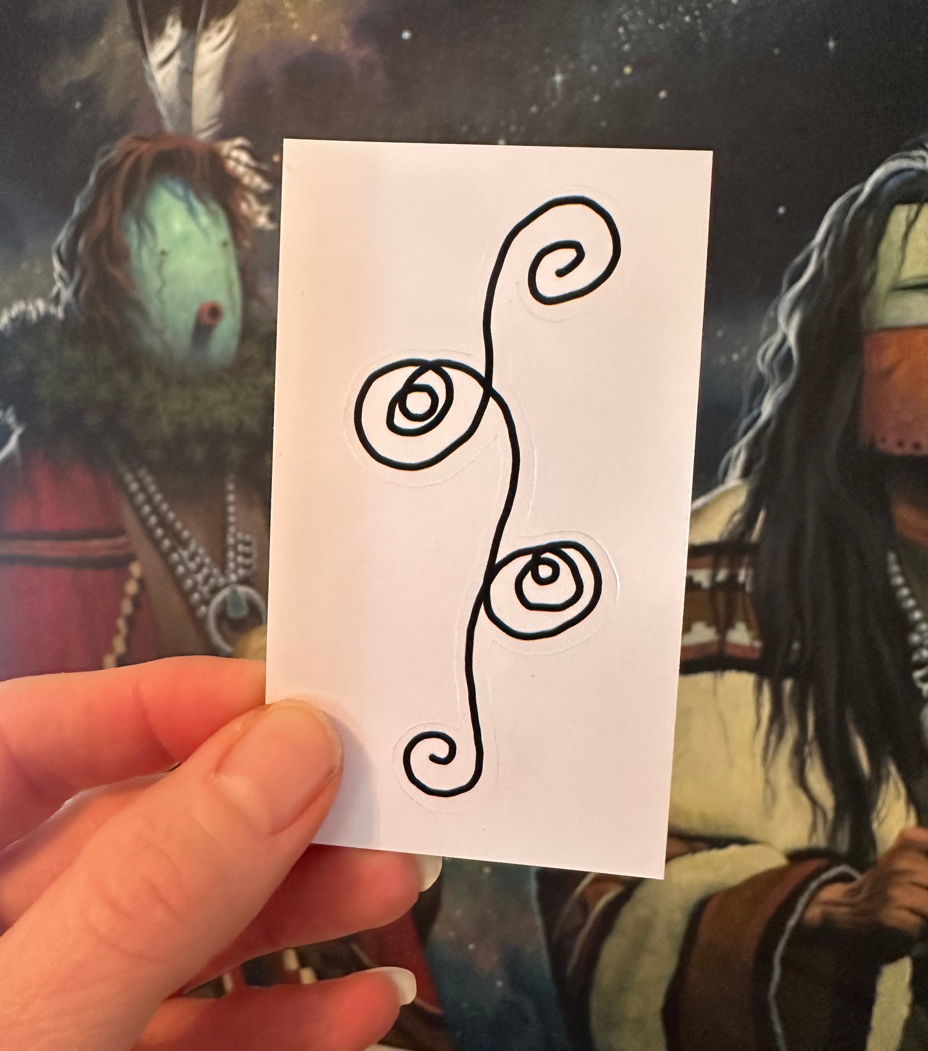 BioGeometry Die-Cut Sticker: General Balance 2