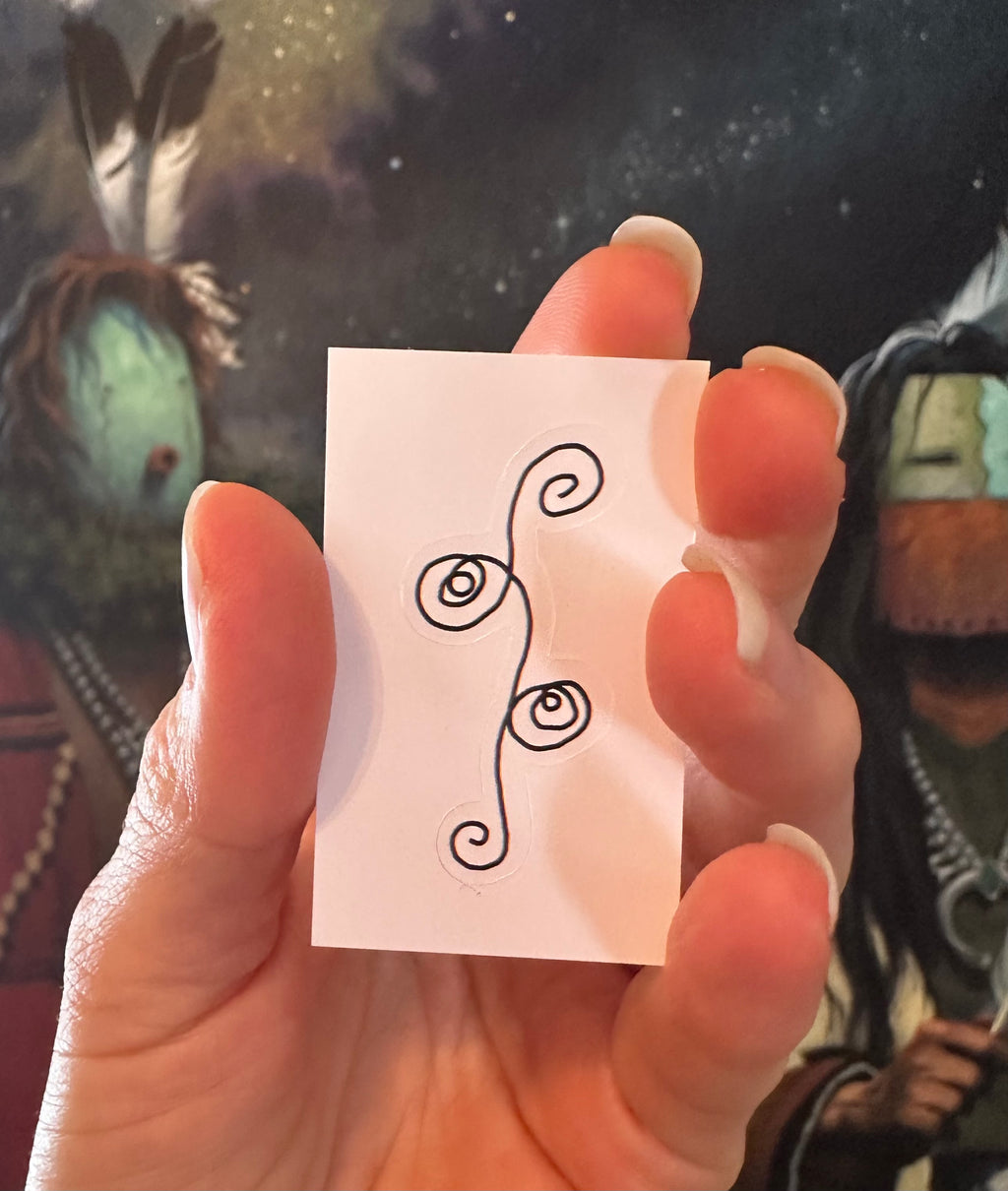 BioGeometry Die-Cut Sticker: General Balance 2