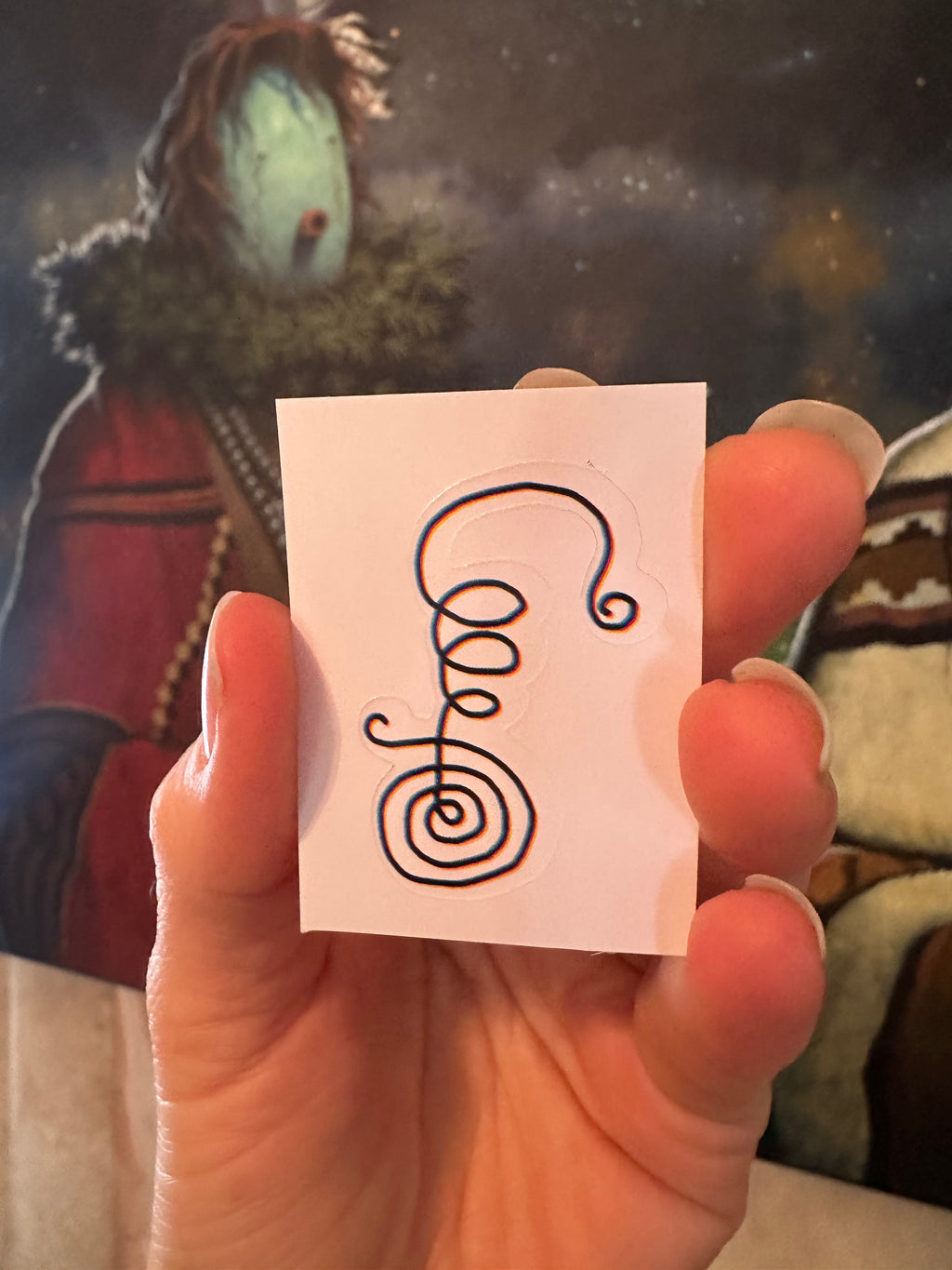 BioGeometry Die-Cut Sticker: Headaches - Migraines