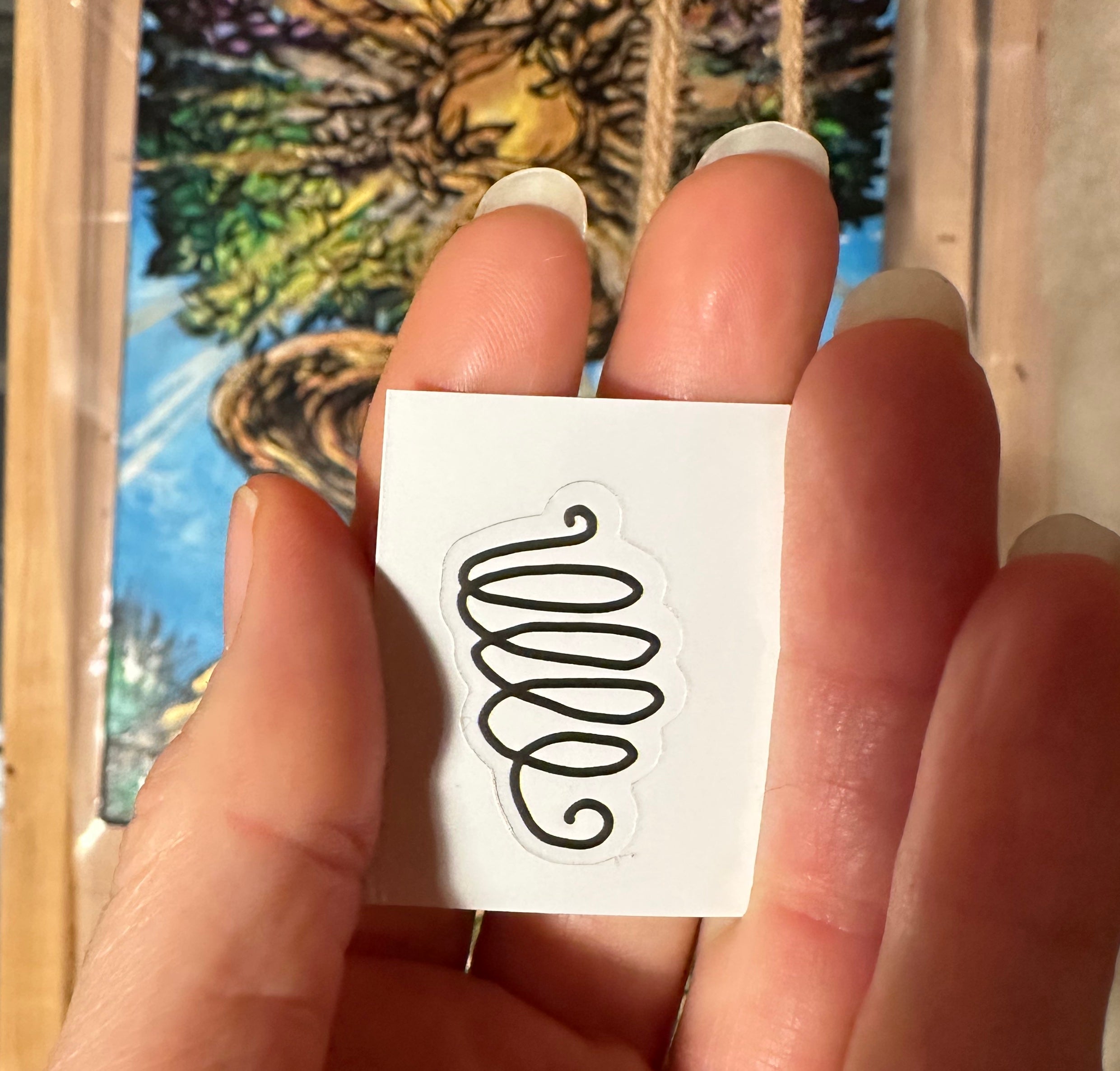 BioGeometry Die-Cut Sticker: Intestines 3