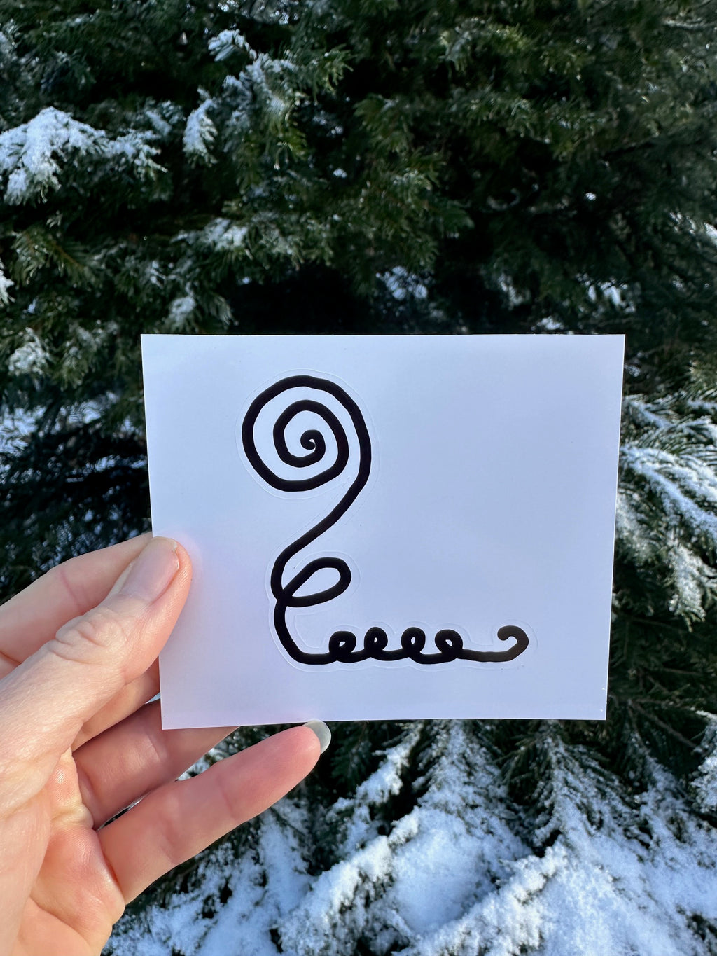 BioGeometry Die-Cut Sticker: Jaw & Teeth 1