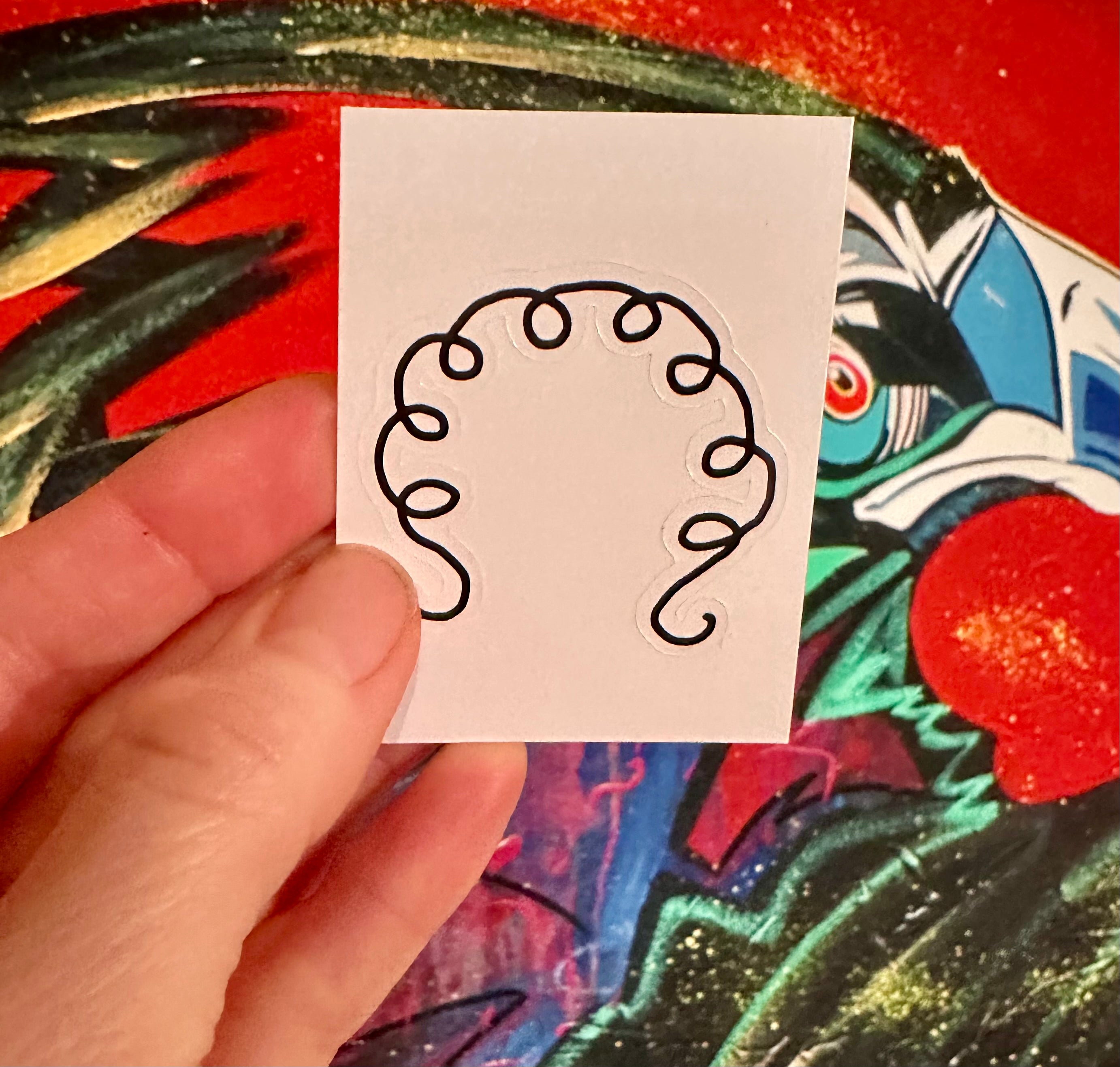 BioGeometry Die-Cut Sticker: Lymph Nodes 2