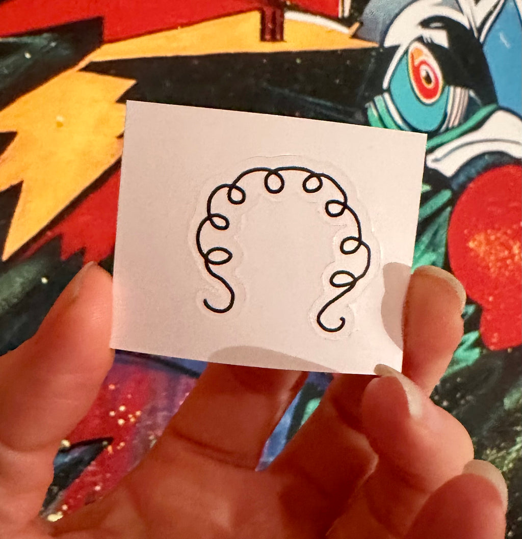 BioGeometry Die-Cut Sticker: Lymph Nodes 2