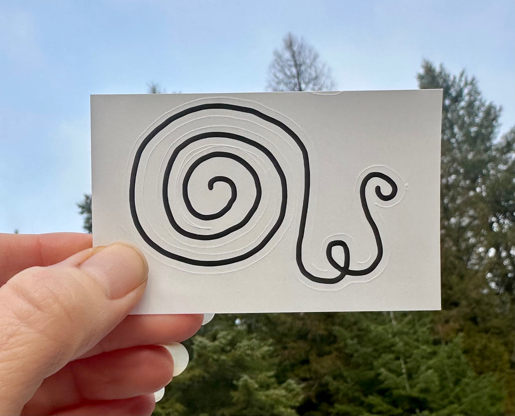 BioGeometry Die-Cut Sticker: Muscles 5