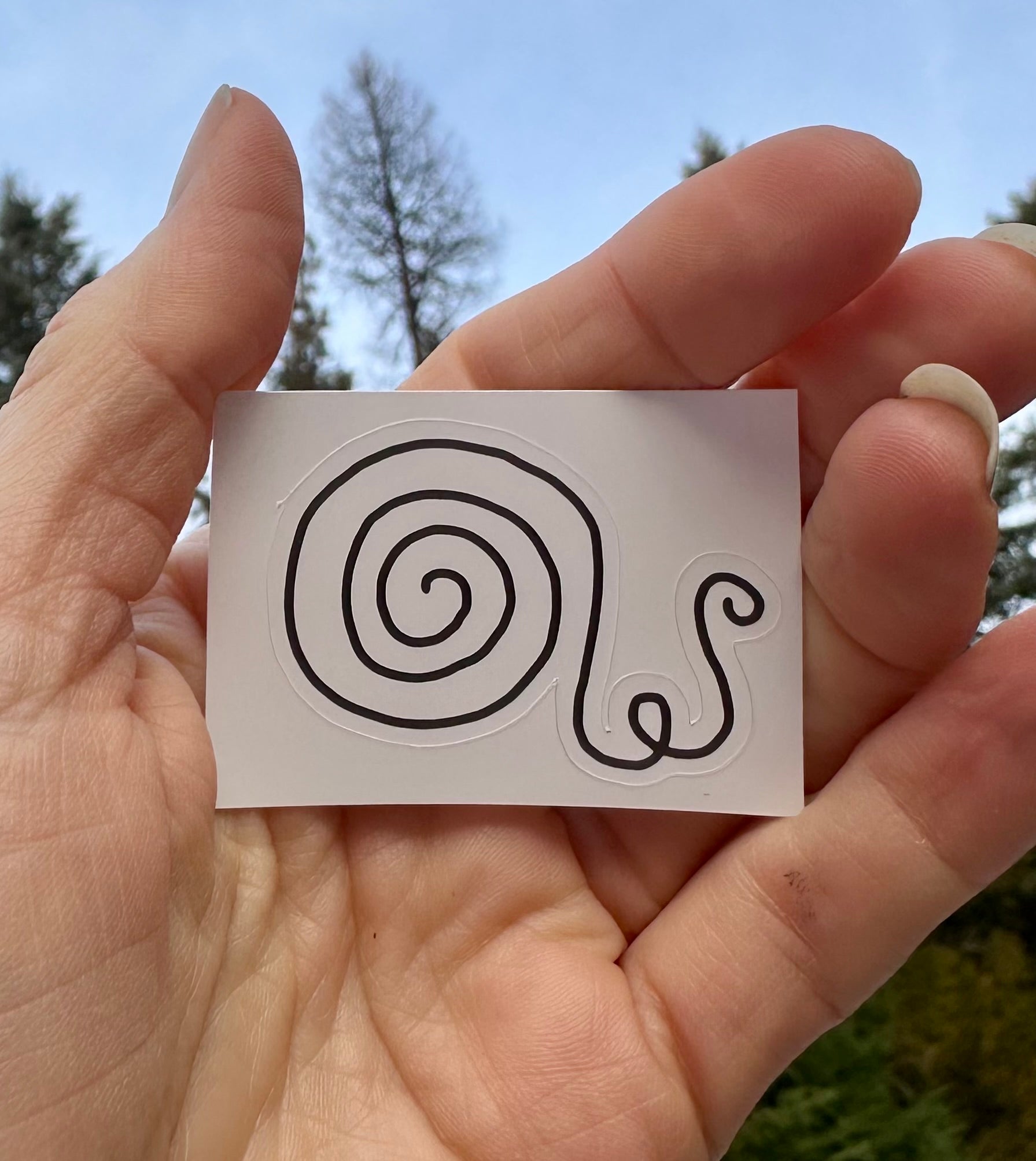 BioGeometry Die-Cut Sticker: Muscles 5