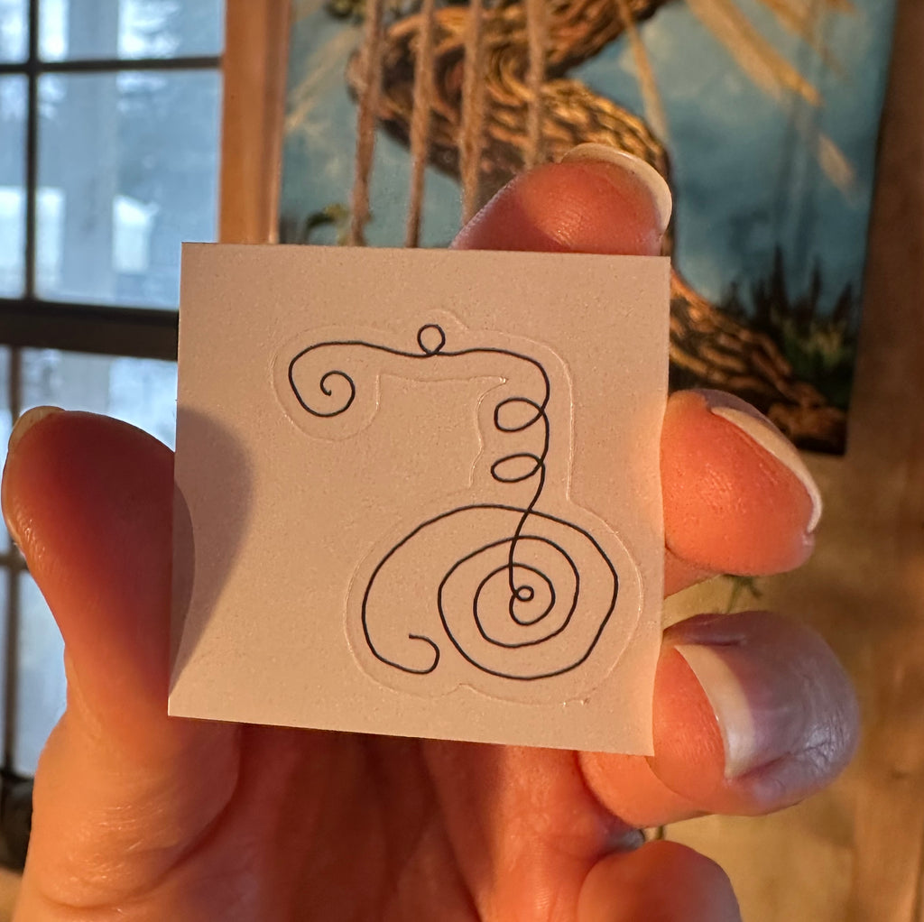 BioGeometry Die-Cut Sticker: Skin 5