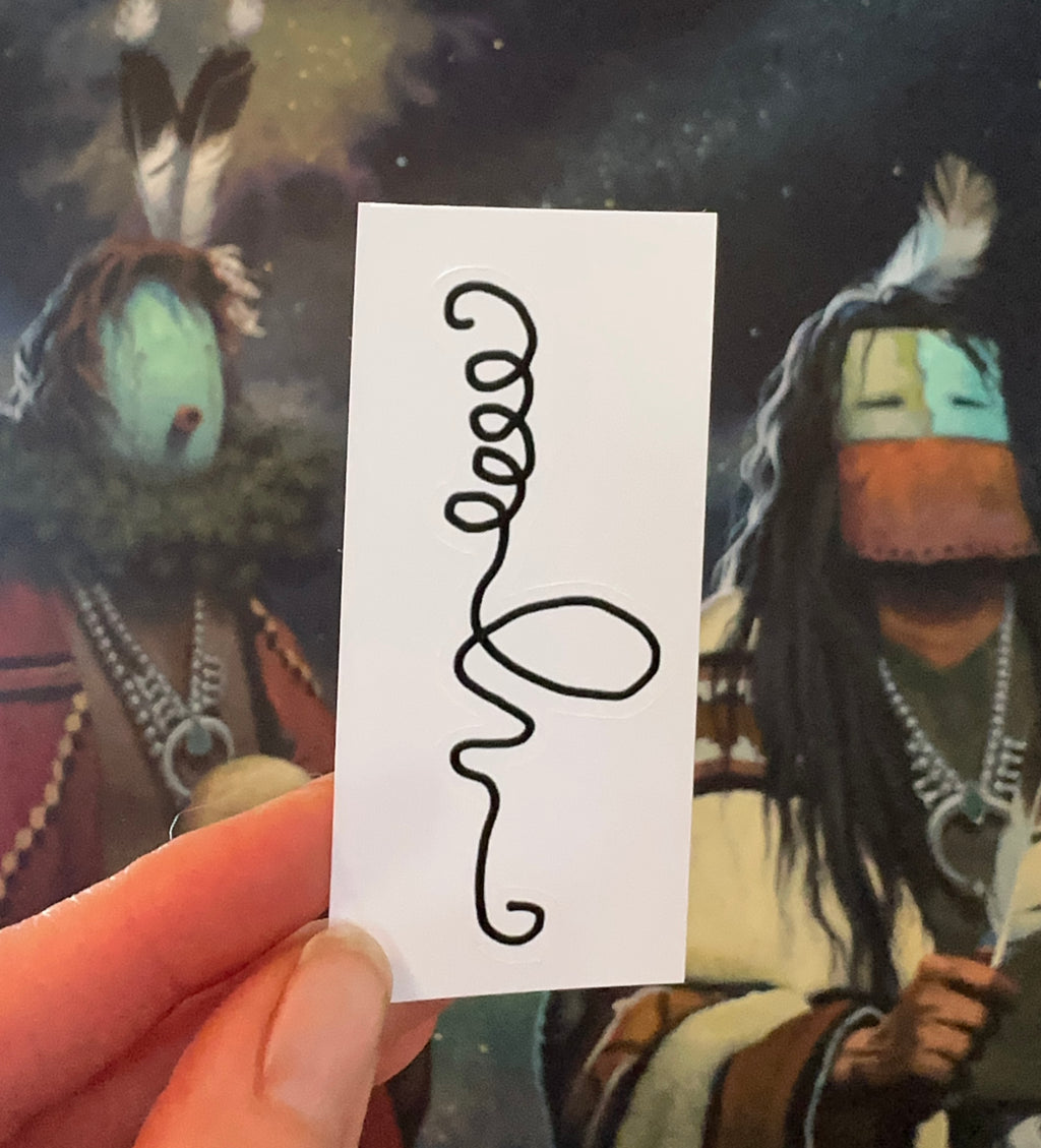 BioGeometry Die-Cut Sticker: Stomach & Esophagus