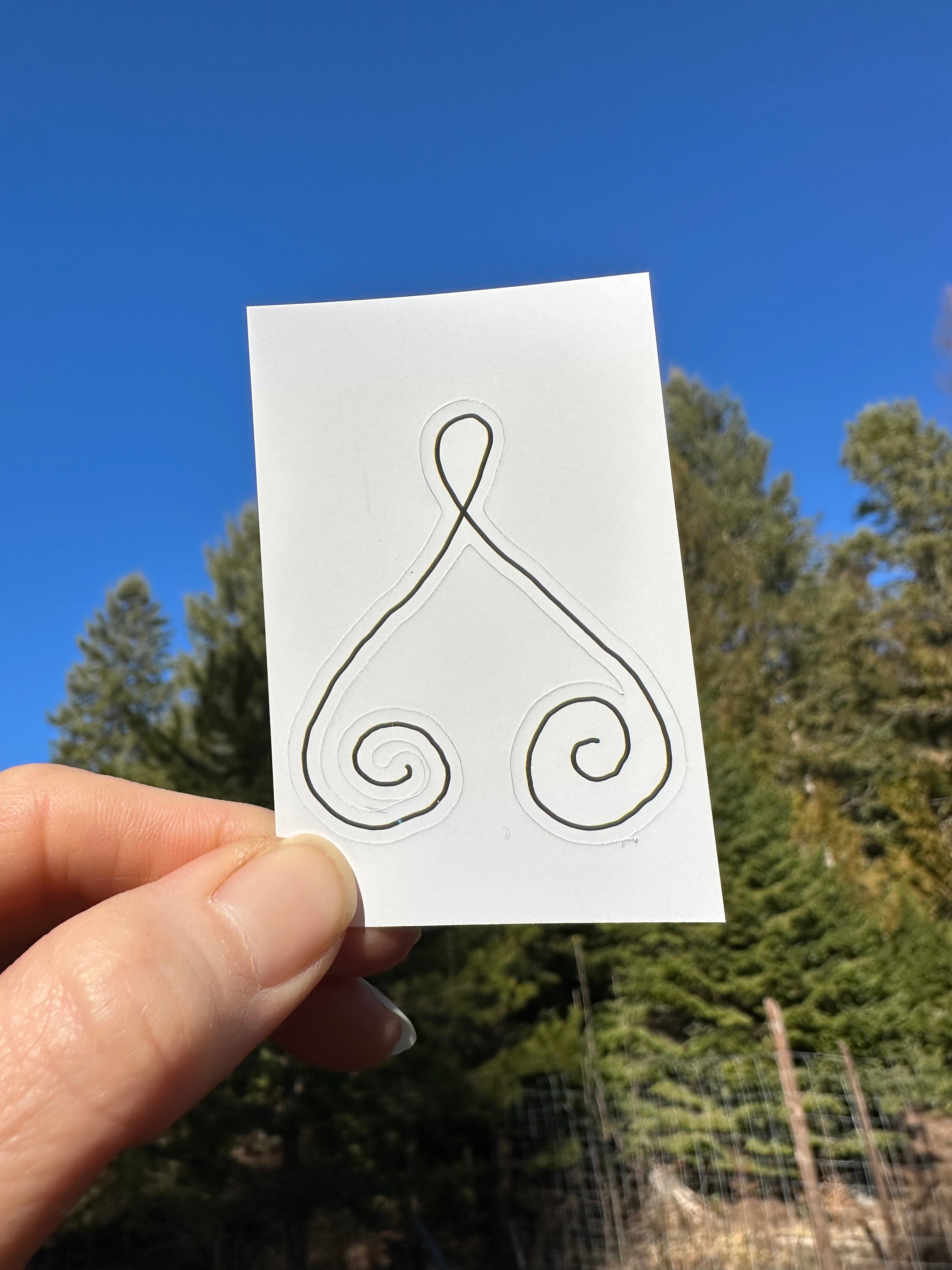 BioGeometry Die-Cut Sticker: Endocrine: Thyroid 3