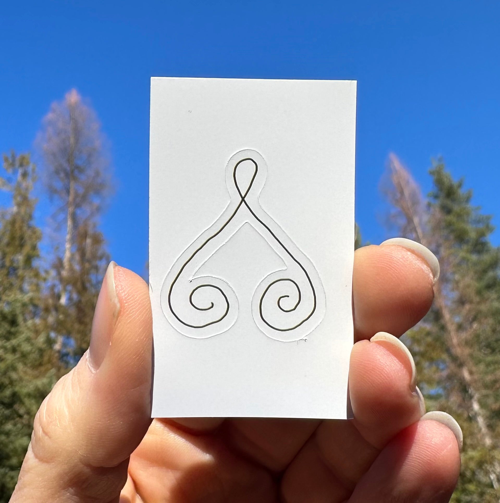 BioGeometry Die-Cut Sticker: Endocrine: Thyroid 3