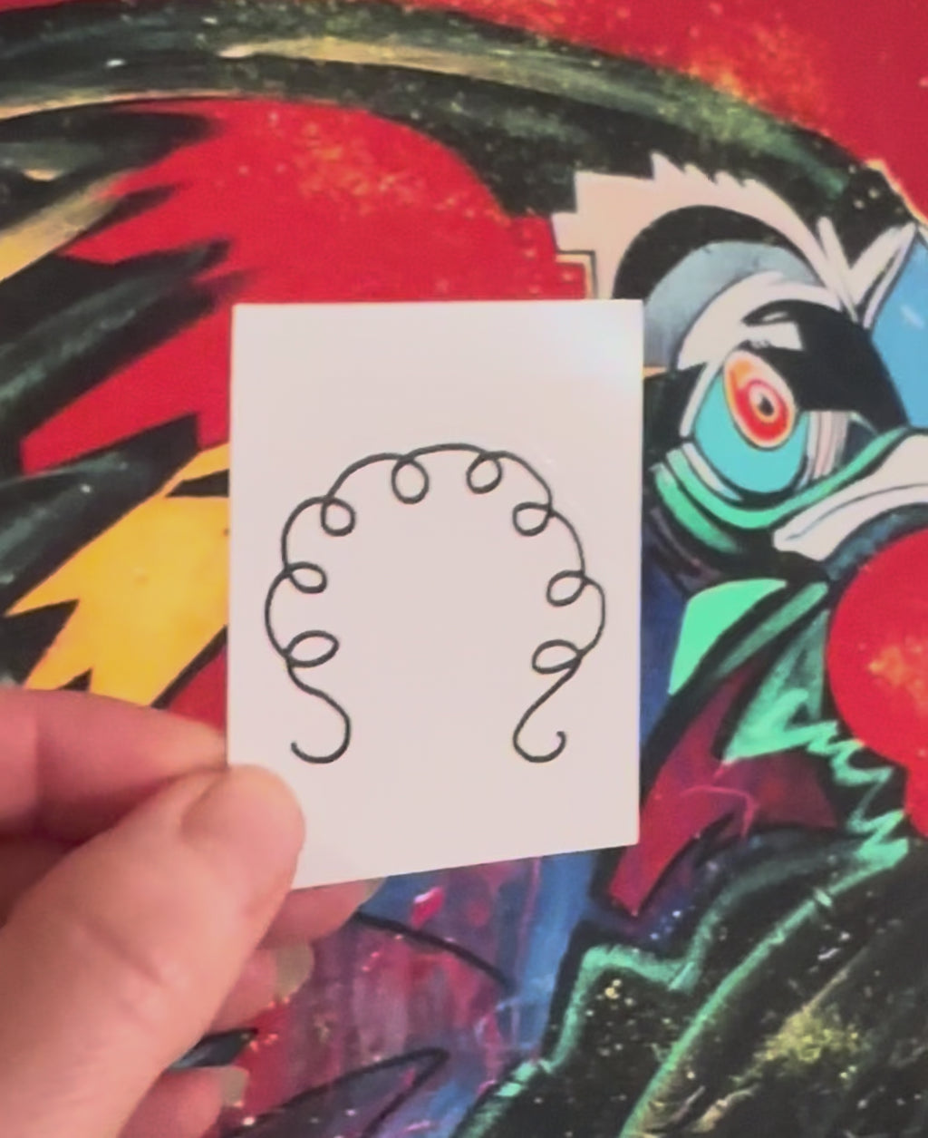 BioGeometry Die-Cut Sticker: Lymph Nodes 2