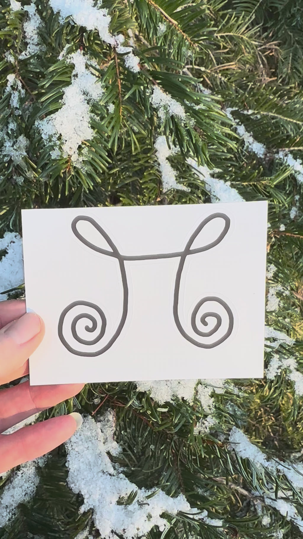 BioGeometry Die-Cut Sticker: Brain 4