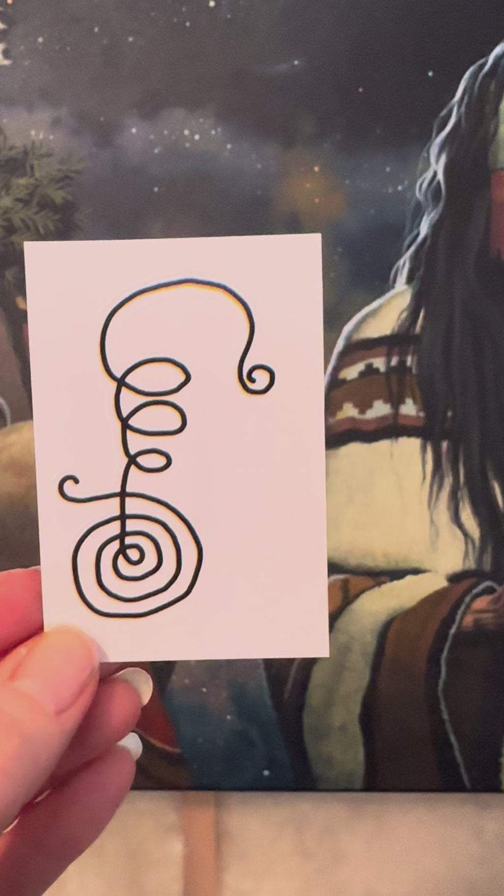 BioGeometry Die-Cut Sticker: Headaches - Migraines