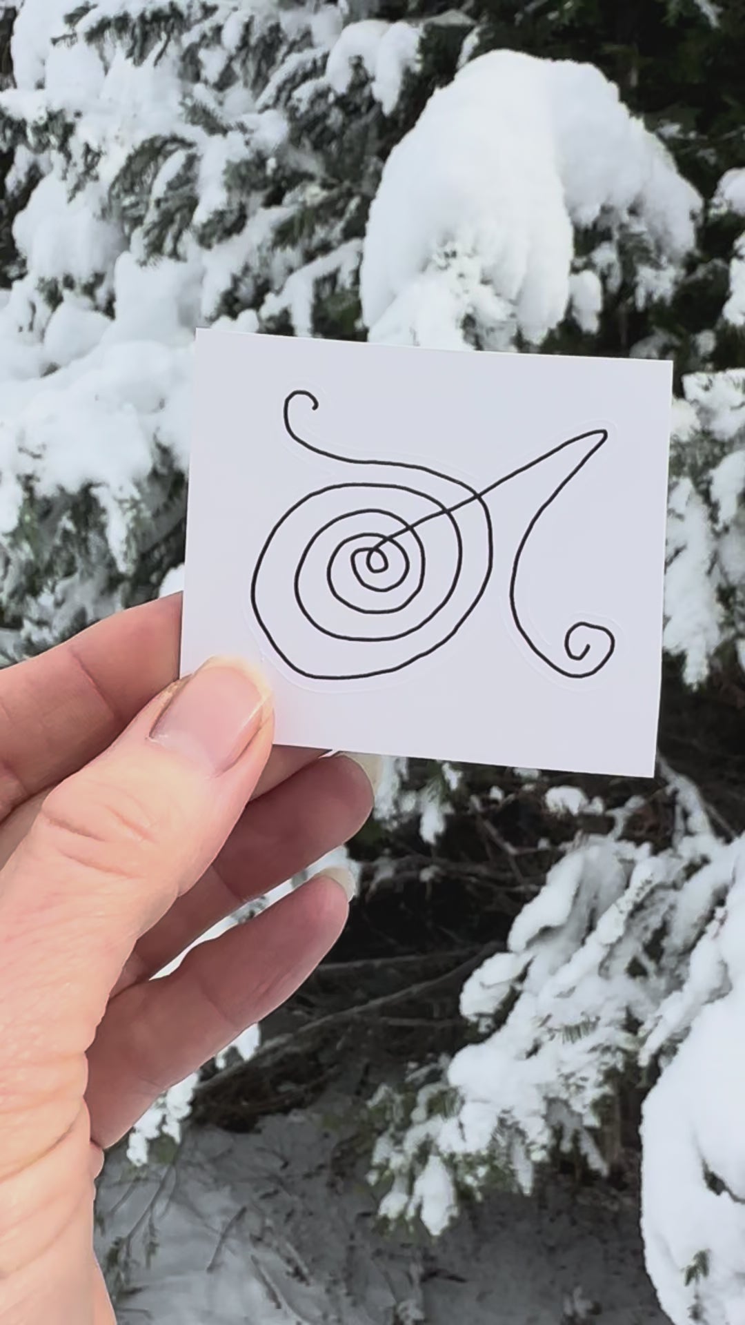 BioGeometry Die-Cut Sticker: Eyes 13