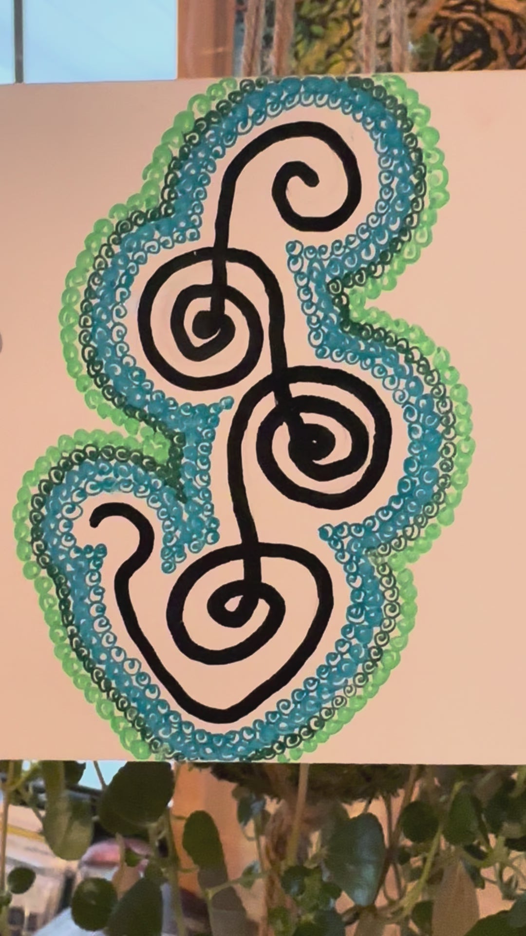 BioGeometry Drawing: Heart 9