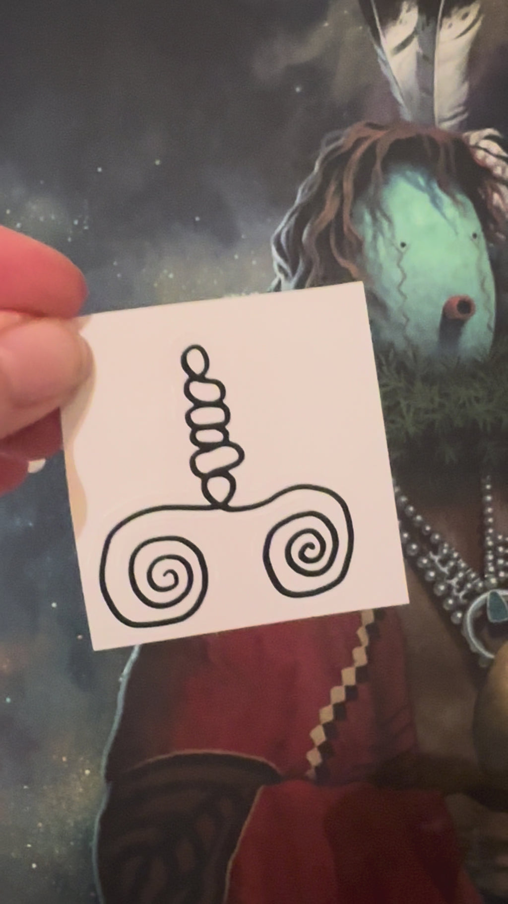 BioGeometry Die-Cut Sticker: Lungs 1