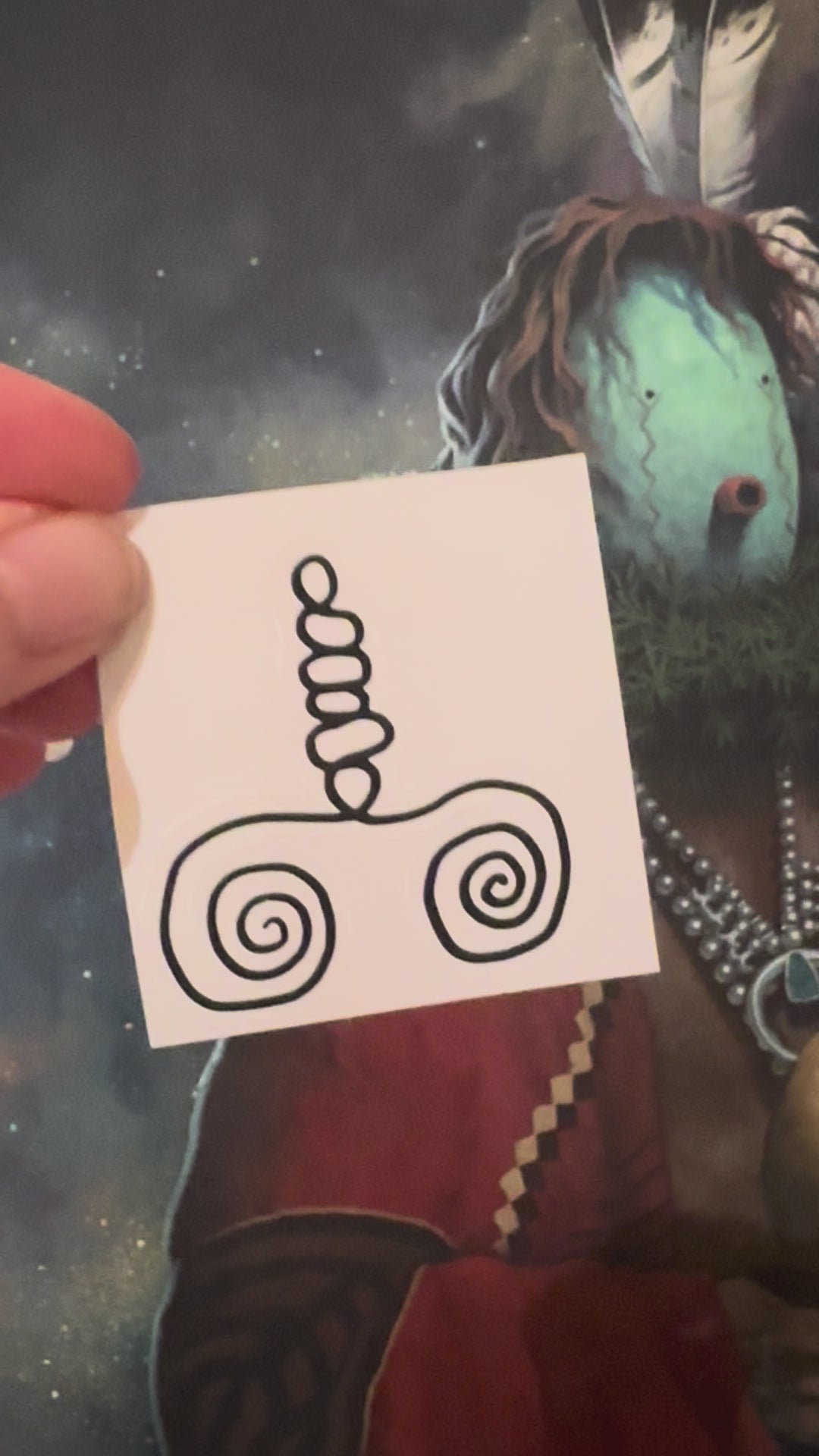 BioGeometry Die-Cut Sticker: Lungs 1