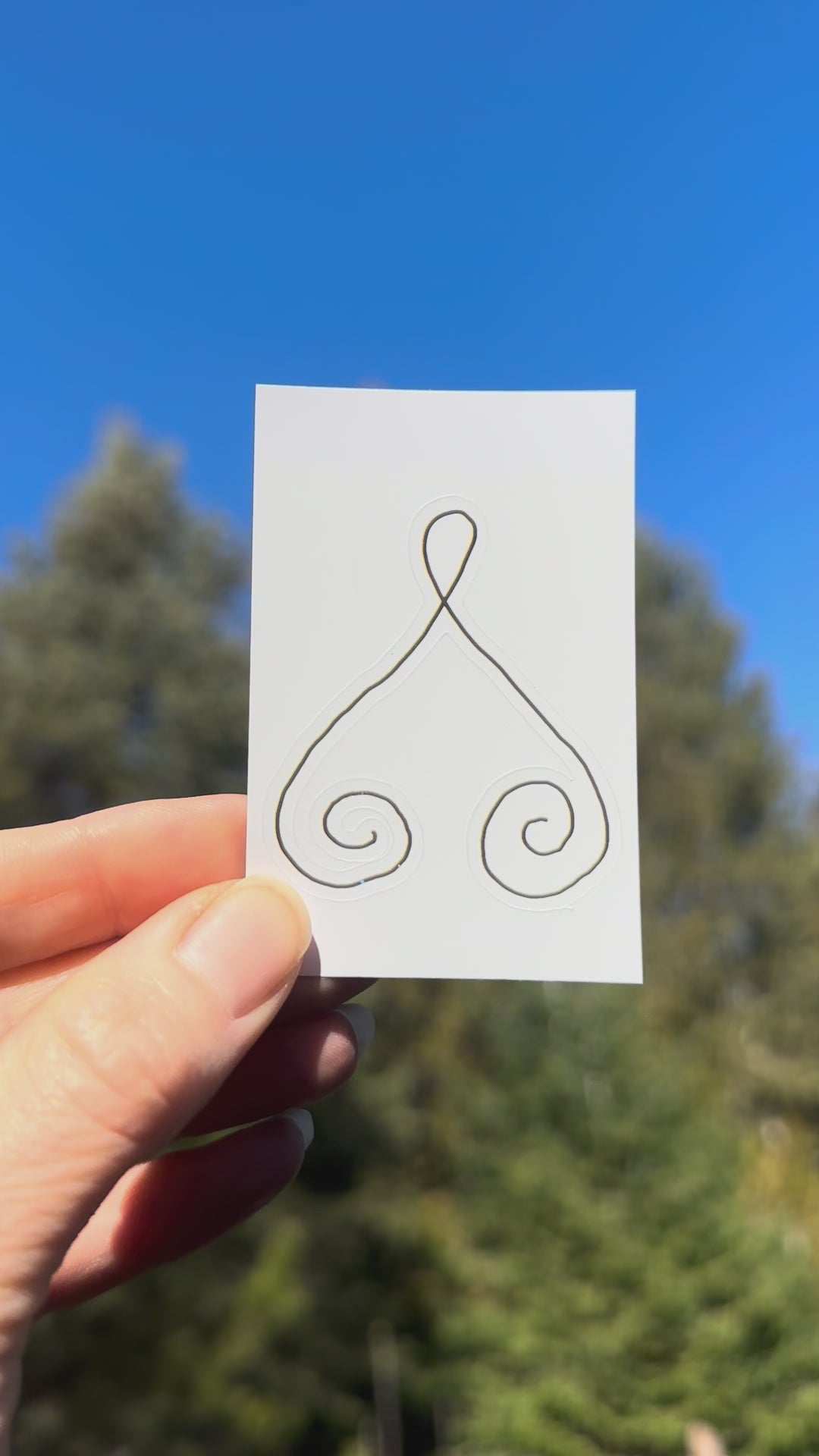 BioGeometry Die-Cut Sticker: Endocrine: Thyroid 3