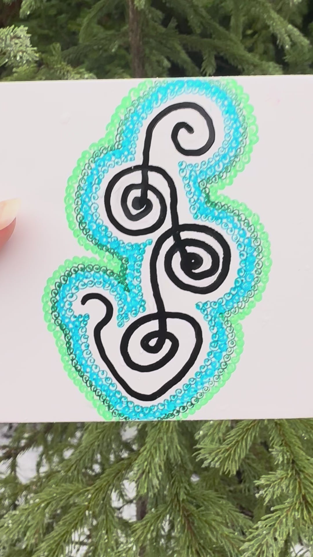 BioGeometry Drawing: Heart 9