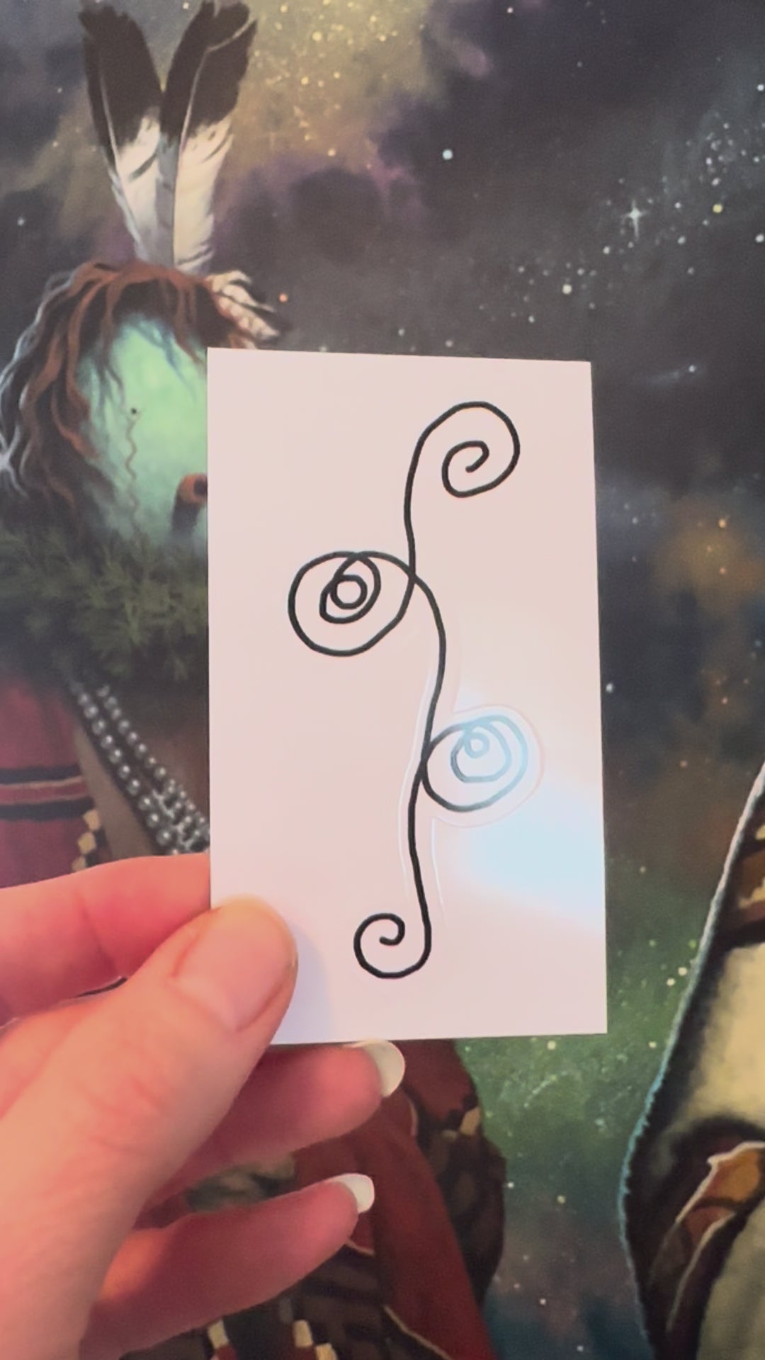 BioGeometry Die-Cut Sticker: General Balance 2