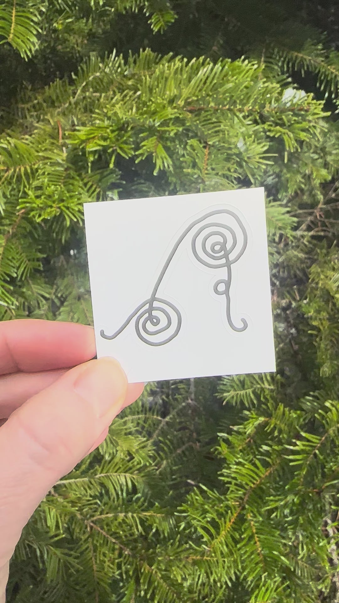 BioGeometry Die-Cut Sticker: Headaches 1