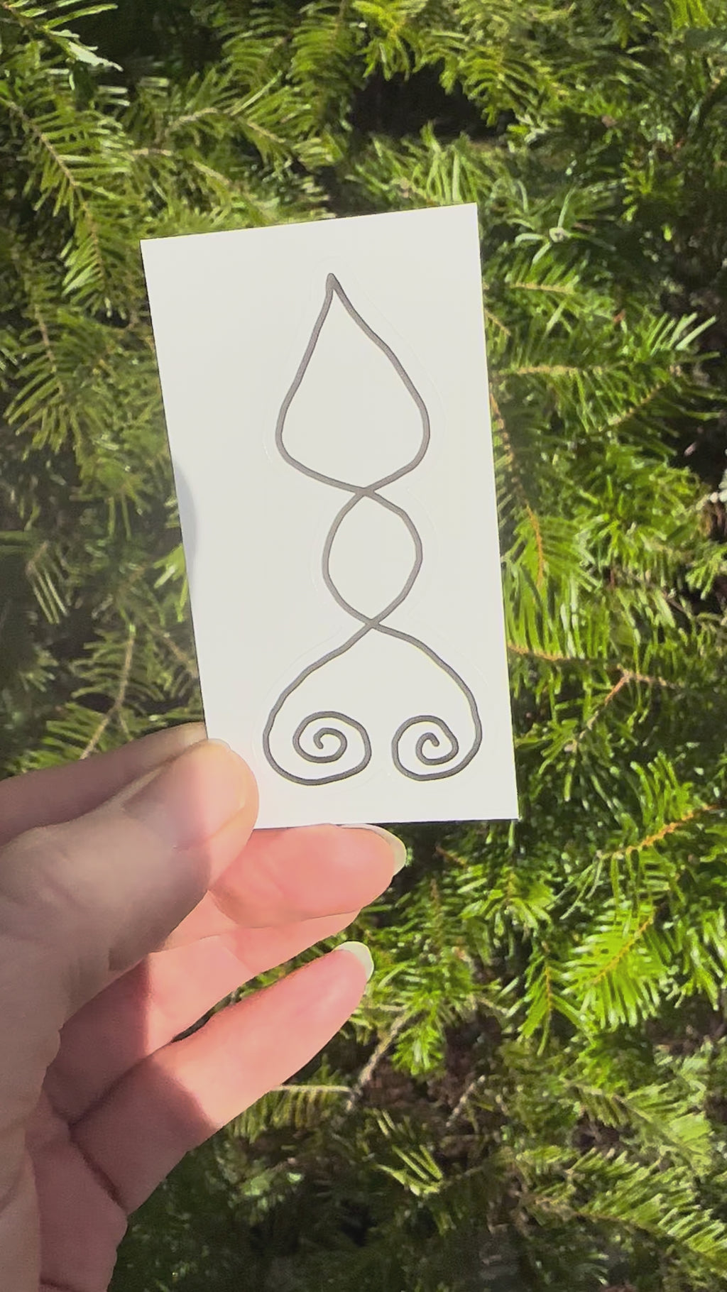 BioGeometry Die-Cut Sticker: Electro-Sensitivity Support - Wireless