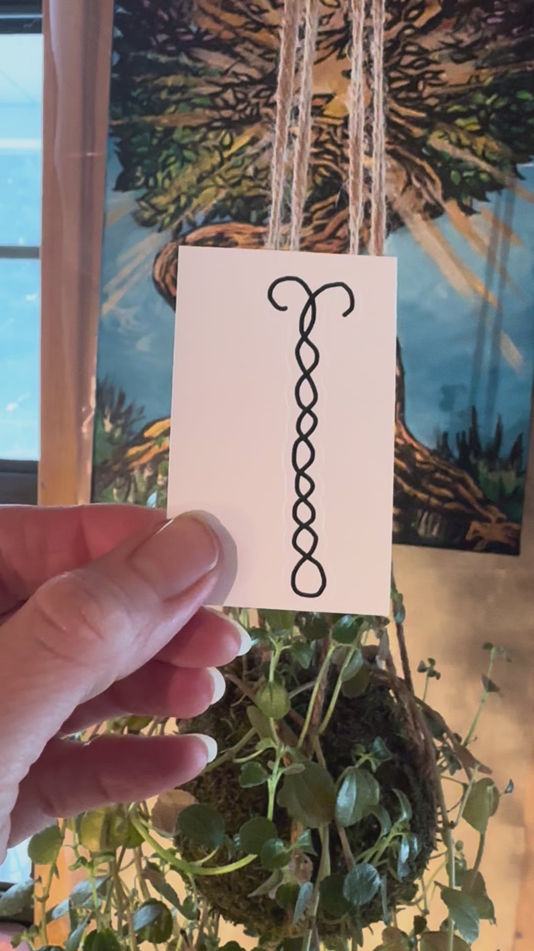 BioGeometry Die-Cut Sticker: Throat 2