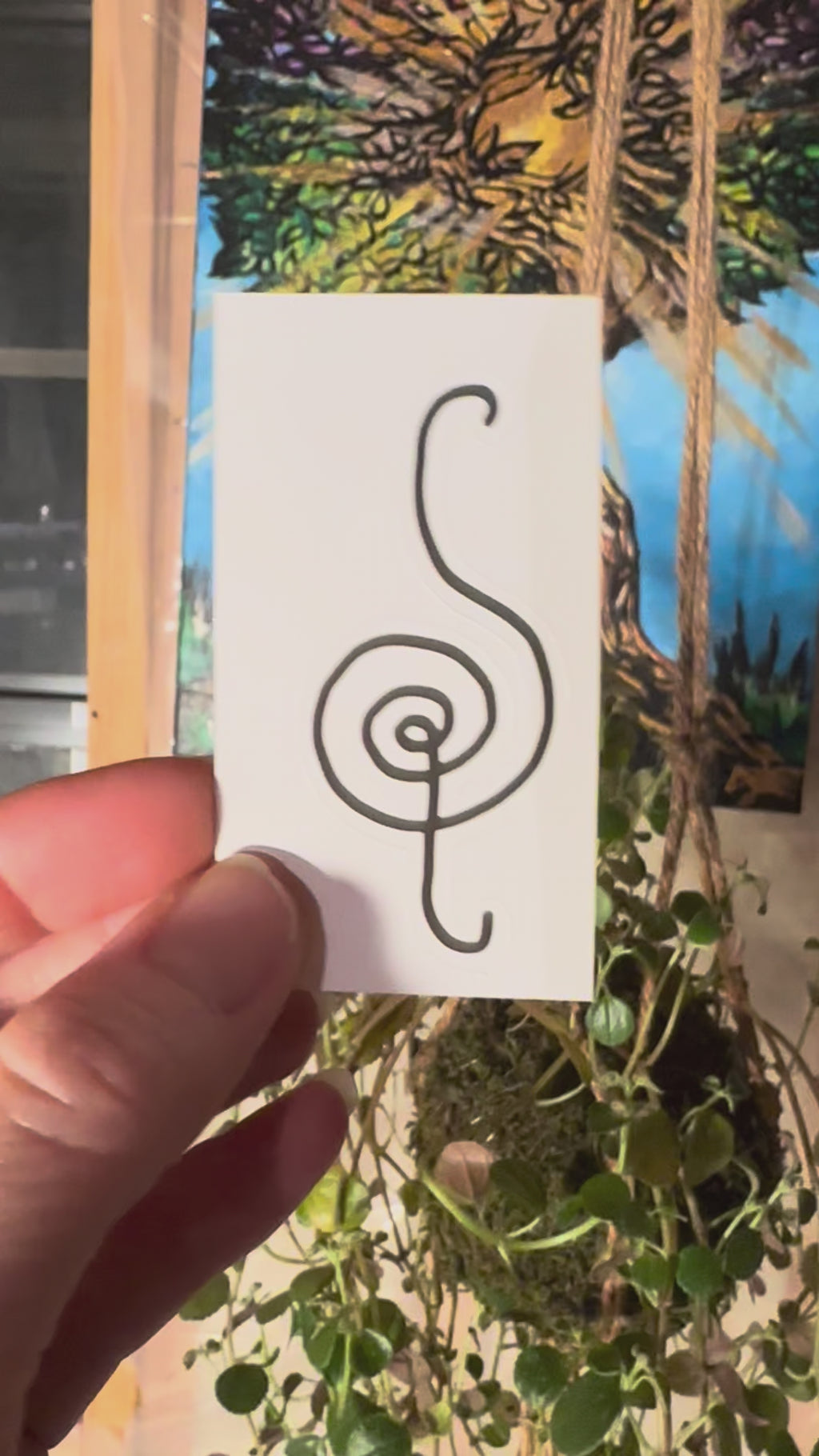 BioGeometry Die-Cut Sticker: Liver 1